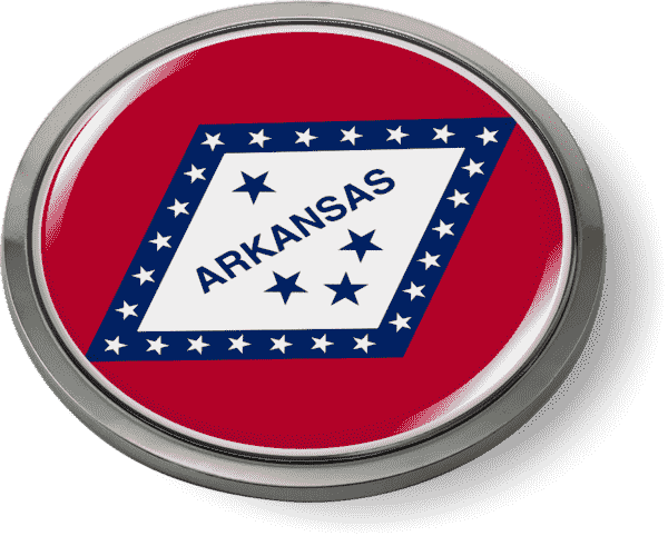 Arkansas - State Flag Emblem